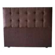 Respaldo Sommier Cuadrado Chenille 2 Plazas 140cm