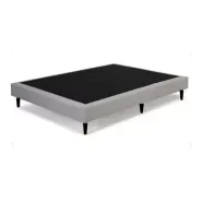 Base Sommier 1 Plaza 80 Cm Tela Rustica Reforzada Reforzado