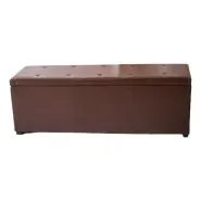 Baulera Pie De Cama Eco Cuero 80cm Reforzado Envio Gratis