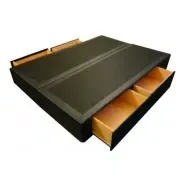 Base Sommier 2 1/2 Plazas 160x200 4 Cajones Envio Gratis