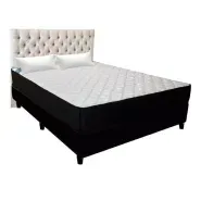 Conjunto Sommier Taurus 2 Pl + Respaldo + 2 Alm Envio Gratis