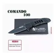 Cuchillo Comando Black Zytel