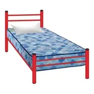 Cama De Caño + Colchon Taurus Espuma 80cm + 1 Alm Envio Grat