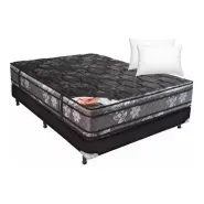 Conjunto Sommier Deseo 180x200cm + 2 Almohadas Envio Gratis