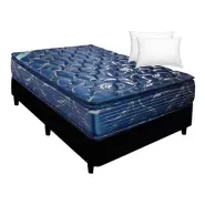 Conjunto Sommier  180cm Alta Dens Taurus + 2 Alm Envio Grat