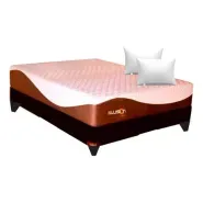 Conjunto Sommier Alta Dens Taurus 2x2mts + 2 Almo Envio Grat