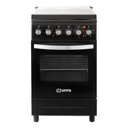 Cocina Eléctrica Vitta 50cm Negra/acero