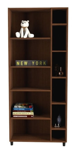 Biblioteca-Modular-9-Estantes-Melamina-Oficina---Hogar-Caoba