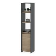Biblioteca Columna Estanteria Mueble Organizador 1 Puerta ++