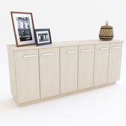Bahiut Comoda Con Cajones 6 Puertas Vajillero Dl854 Buffet Melamina + Envio Sin Cargo Capital Federal !