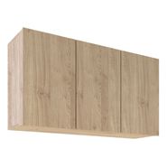 Alacena 120 Moderna Mueble De Cocina 3 Puertas Melamina + +