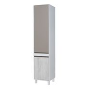 Despensero Mueble Organizador 45 Cm 2 Puertas + Estantes Color Pino Cascina - Arcilla