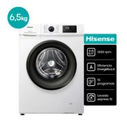 Lavarropas Hisense Wfmb6510w 6.5kg 1000rpm