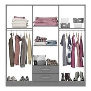 Placard Ropero Orlandi 1,81 Melamina 6 Puertas + + +