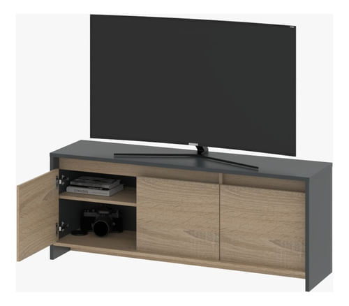 Rack-Mesa-De-Tv-Moderno-130-Hasta-55--3-Puertas---Estantes--