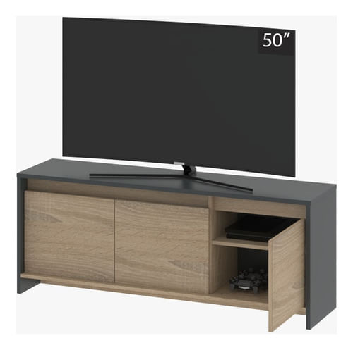Rack-Mesa-De-Tv-Moderno-130-Hasta-55--3-Puertas---Estantes--