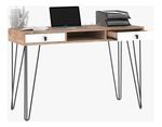 Escritorio-Moderno-Mesa-Pc-Industrial-2-Cajones---Estante