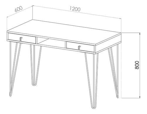 Escritorio-Moderno-Mesa-Pc-Industrial-2-Cajones---Estante