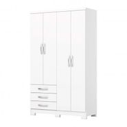 Placard Henn Da135-10 Caju Blanco 4ptas