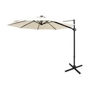 Parasol Gluck Gk-sl3.oled 3 Mts Blanco Con Manivela