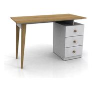 Escritorio Mesa Pc Nordico Escandinavo 3 Caj. Resistente + +