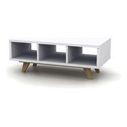 Mesa Ratona De Centro Living Escandinava Rectangular + + + +