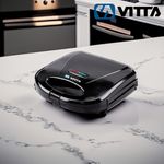 Sandwichera-Negra-Tostadora-Antiadherente-700w-Vitta