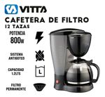 Cafetera-De-Filtro-12-Tazas-800w-Color-Negro----Vitta