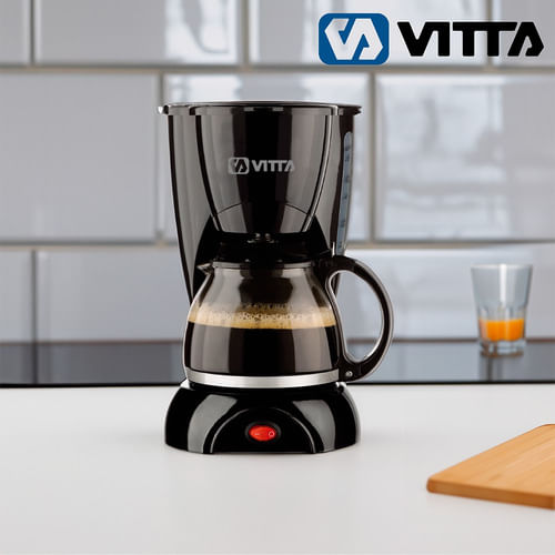 Cafetera-Semi-Automatica---Negra-De-Filtro---Vitta