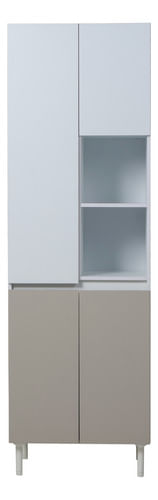 Mueble-Despensero-Armario-Organizador-De-Cocina-060m-4ptas-Blanco-Norte---Beige-Avellana