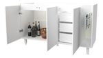 Mueble-Bajo-Mesada-140-Cm-Moderna-Cocina-3-Ptas-Melamina-----BLANCO-LACA