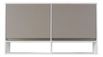 Mueble-Alacena-Moderna-120-Cocina-2-Ptas-Especiero-Melamina-Arcilla---Blanco