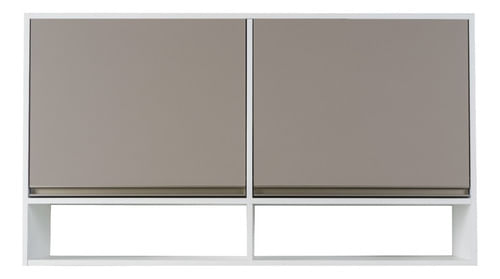 Mueble-Alacena-Moderna-120-Cocina-2-Ptas-Especiero-Melamina-Arcilla---Blanco