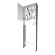 Mueble Organizador Para Baño Color Nevado Con Everest  T4008  Amv