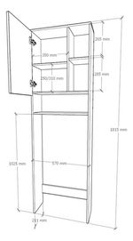 Mueble-Organizador-Para-Baño-Color-Nevado-Con-Everest--T4008--Amv