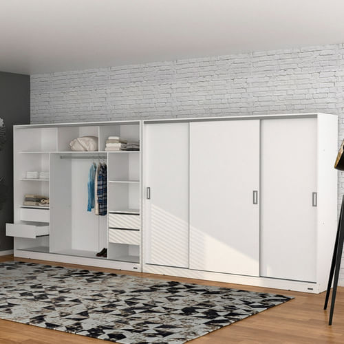 Placard-3-Puerta-Corrediza-220-M-Guia-Metalica-Blanco-56761
