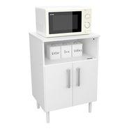 Mueble Organizador Porta Microondas Multifuncion En Melamina