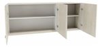 Alacena-Mueble-Organizador-Cocina-120-Premium-Melamina-18mm-Nevado