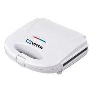 Sandwichera Blanca Tostadora Antiadherente 700w Vitta