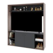 Modular Rack Centro Entretenimiento Panel Led Tv Melamina + Envió Sin Cargo Capital Federal