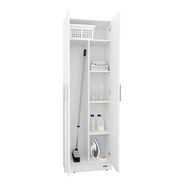 Escobero 180 Cm Mueble Organizador Multiuso Armario Melamina