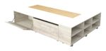 Cama-Box-Base-P--Sommier-De-2-Plazas-4-Ptas---Zapatero-Pino-Cascina