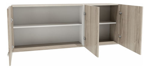 Alacena-Mueble-Organizador-Cocina-140-Premium-Melamina-18mm-GRIS-BALTICO