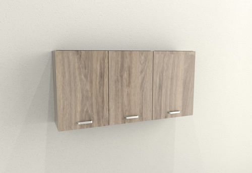 Alacena-Mueble-Organizador-Cocina-140-Premium-Melamina-18mm-GRIS-BALTICO