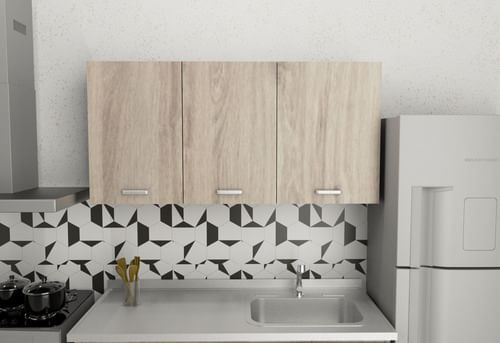 Alacena-Mueble-Organizador-Cocina-140-Premium-Melamina-18mm-GRIS-BALTICO