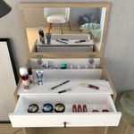 Maquillador-Tocador-Escritorio-Espejo-Esmaltero-Manicura-----OLMO-FINLANDES-CON-EVEREST