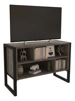 Mueble-Tv-Rack-Delos-Steel-Tv-42-Dst01-Color-Marron-Claro-Roble-Termo