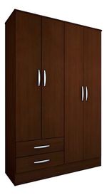 Placard-Mosconi-Super-Express-Placard-24-Color-Chocolate-De-Mdf-Con-4-Puertas-Batientes