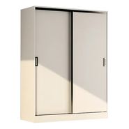 Placard Mosconi Dakar 2p 183 X 136 Color Blanco De Mdp Con 2 Puertas Corredizas