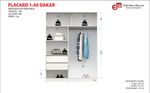 Placard-Mosconi-Dakar-2p-183-X-136-Color-Blanco-De-Mdp-Con-2-Puertas-Corredizas